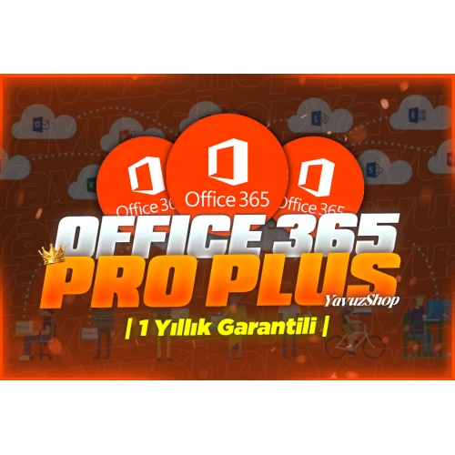  ⭐1 YILLIK OFFİCE 365 PRO PLUS + SORUNSUZ⭐